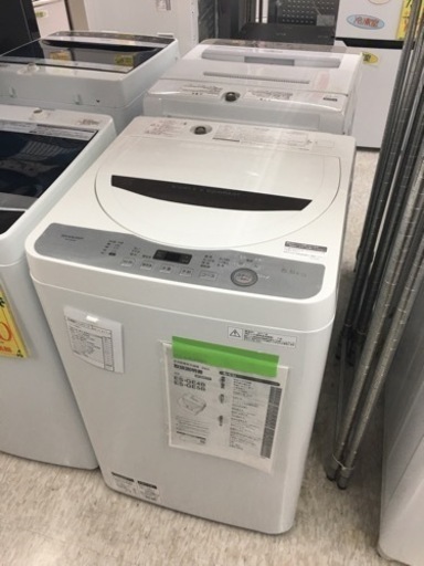 シャープ　5.5キロ洗濯機　2017年製
