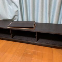 テレビボード 黒 木製