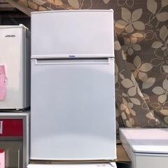 【ネット決済・配送可】ハイアール　冷凍冷蔵庫　JR-N85A 2...