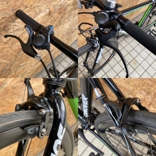 CANOVER カノーバ― CAC-028 KRNOS クロノス 3×7速 BLACK 街乗り