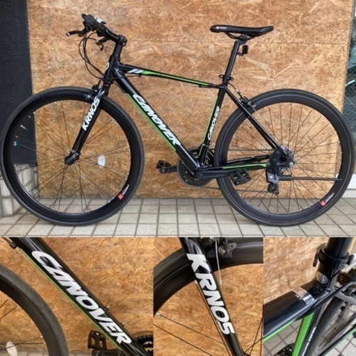 CANOVER カノーバ― CAC-028 KRNOS クロノス 3×7速 BLACK 街乗り
