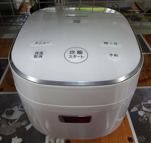 シャープ 炊飯器 KS-F5E6 中古品 3合炊き 2018年製