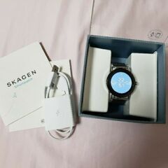 SKAGEN スマートウォッチ FALSTER 1 シルバー