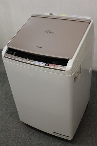日立 BW-DBK70B-N 洗濯乾燥機 ビートウォッシュ シャンパン 洗濯7.0kg /乾燥3.5kg /上開き 2018年製 HITACHI  中古 店頭引取歓迎 R5441)