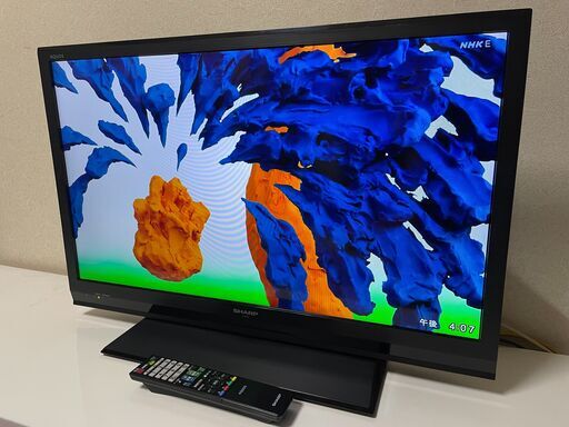 SHARP AQUOS 液晶テレビ 32V型 シャープ LC-32H10 純正リモコン 2013年