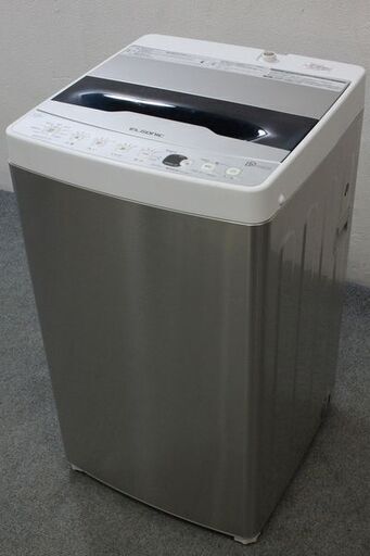 ノジマ エルソニック 5.5Kg DDインバータ全自動洗濯機  EHL55DDS2 お急ぎコース ステンレス 2020年製   中古家電 店頭引取歓迎 R5440)