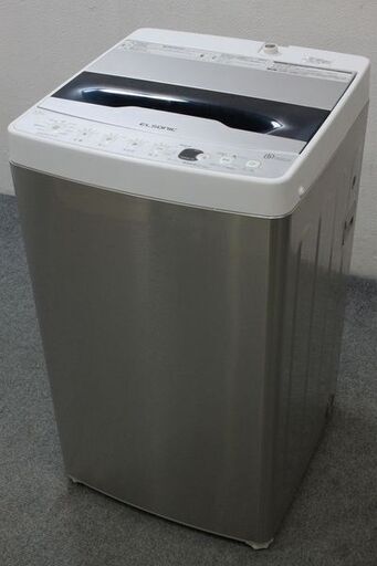ノジマ エルソニック 5.5Kg DDインバータ全自動洗濯機 EHL55DDS2 お急ぎコース ステンレス 2021年製 中古家電 店頭引取歓迎 R5439)