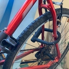 ロードバイク ライト・鍵付き！