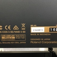 i499  Roland HP603-WHS 2016年製　ローランド　電子ピアノ
