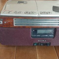 SONY ラジオ(据え置きタイプ) 0円