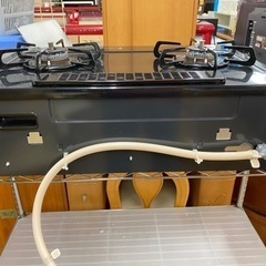 I368 ☆ LPガスコンロ ☆ 水無し両面焼きグリル! 2017年製 