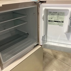 TWINBIRD 146L 2ドア冷凍冷蔵庫 KHR-EJ15 2017年製