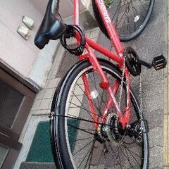 美品☆[BRIDGESTONE] TB1(ティービーワン)27吋クロスバイク アルミ 