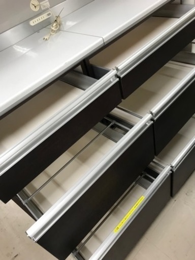 取引場所 南観音 K 2203-068 キッチン収納 キッチンボード ※ダボ１つありません - 食器棚、キッチン収納