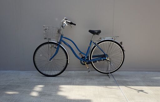 自転車 3段ギア 27インチ アサヒ オートライト付き