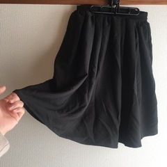 女性用スカート　黒