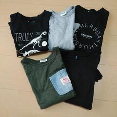 男の子　サイズ120　長袖Tシャツ5点