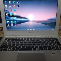 ノートパソコンソニーi5（中古）、8GBメモリ、128GB SSD、11.6画面 