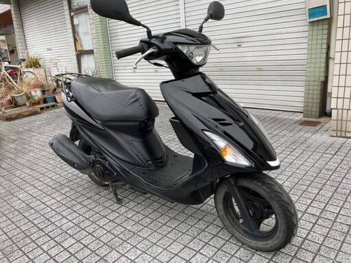 【アドレスV125S】美品！オススメ　SUZUKI　ブラック　バッテリー新品！若林自転車　唐崎sale！