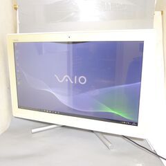 地デジBSCS可 一体型パソコン 24型ワイド SONY VPCL225FJ 中古美品 Core