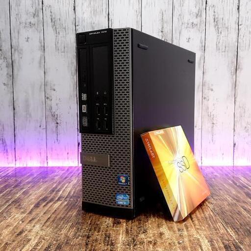 【動作確認済】DELL デスクトップPC OPTIPLEX 7010 Windows10 新品 SSD 120GB＋HDD 500GB メモリ 8GB Intel Corei5-3470 3.20GHz-3.60GHz パソコン➂