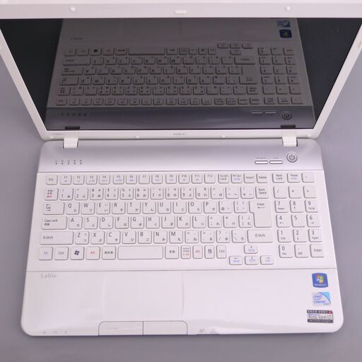 大容量HDD-750G Wi-Fi有 ホワイト ノートパソコン 15.6型 NEC PC