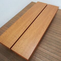 アスプルンド ASPLUND 天然木 コーヒーテーブル リビングテーブル 座卓 長机 1500×600 インテリア センターテーブル (EA23)