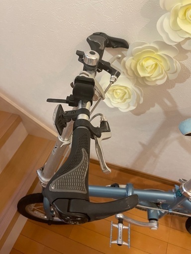 商談中 ルノー 折りたたみ自転車 ブルー RENAULT カスタム