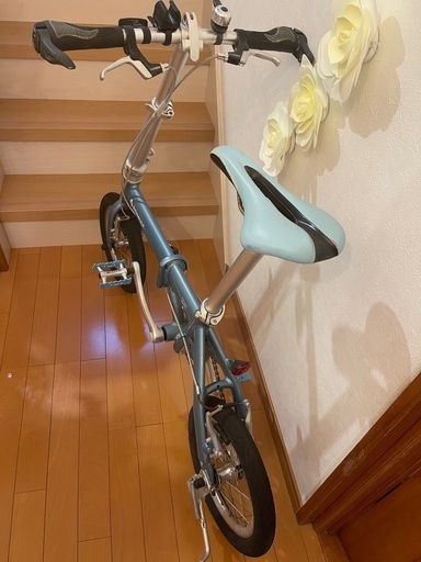 商談中 ルノー 折りたたみ自転車 ブルー RENAULT カスタム