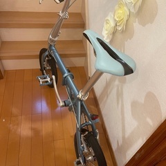 商談中 ルノー 折りたたみ自転車 ブルー RENAULT カスタム