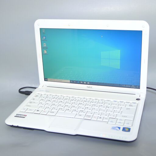 Wi-Fi有 ホワイト ノートパソコン 13.3型ワイド NEC PC-LM350AS6W 中古美品 Celeron 4GB 無線 Windows10 Office 初心者向け 即使用可