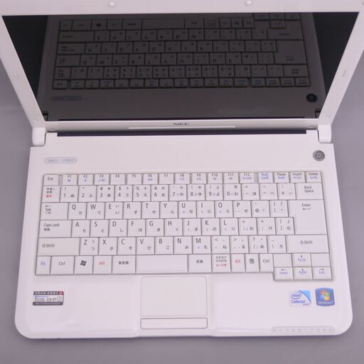 Wi-Fi有 ホワイト ノートパソコン 13.3型ワイド NEC PC-LM350AS6W 中古