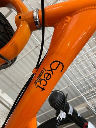 Excect famiriar 三輪車 大人用三輪車 オレンジ 20インチ【ユーズドユーズ名古屋天白店】 J1626 Excect famiriar 三輪車 大人用三輪車 オレンジ 20インチ【ユーズド