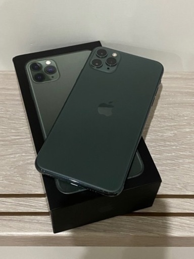 iPhone11 promax 256Gミッドナイトグリーン　SIMフリー