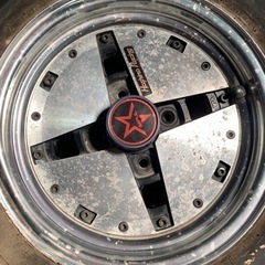 ホシノ アルミホイール レーシングタイヤ 195/60R14