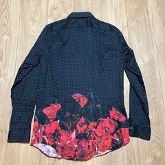57 paul smith ポールスミス 花柄薔薇シャツ