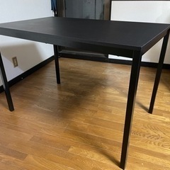 【ネット決済】テーブル　机　黒　①