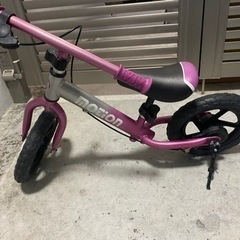トレーニングバイク 子供用 自転車 ピンク