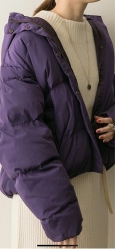 ダウンジャケット 紫色 パープル アーバンリサーチ 新品