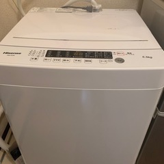 洗濯機 Hisense 2020年製