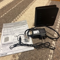 NEC  Wi-Fiルーター　PA-WG1200CR