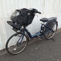 R4029電動アシスト自転車 ヤマハ PAS Kiss バッテリー 充電器 鍵1本 