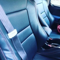 ジムニーjb23用レカロシート2脚【運転席、助手席】シートカバー付き