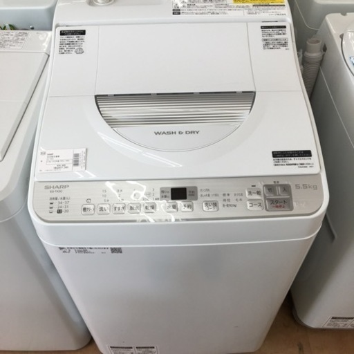 【トレファク摂津店】SHARP（シャープ）全自動洗濯機2018年製の5.5㎏が入荷致しました！