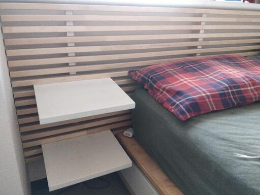 IKEA ベッド MANDAL クイーンサイズ（160×200）