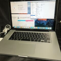 「MacBook Pro 15インチ Mid 2009 MB98...