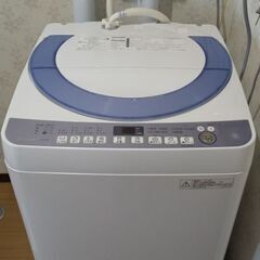 SHARP 洗濯機 7kg  2016年製 洗濯槽穴なし 清潔