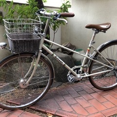 自転車　シティサイクル26型