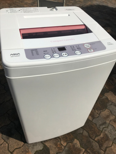 2014年　アクア　洗濯機　6キロ　美品