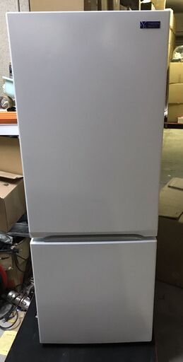 高年式 ヤマダセレクト 2ドア ノンフロン冷凍冷蔵庫 156L（冷蔵111L、冷凍45L） ホワイト YRZ-F15G1 2021年製